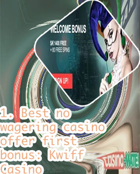 Wager free bonus casino